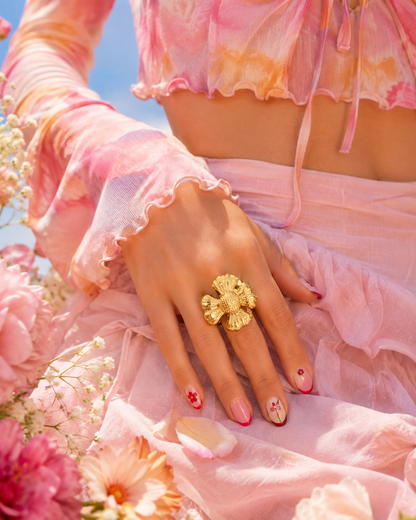 THE FLOWER FOUND GOLD