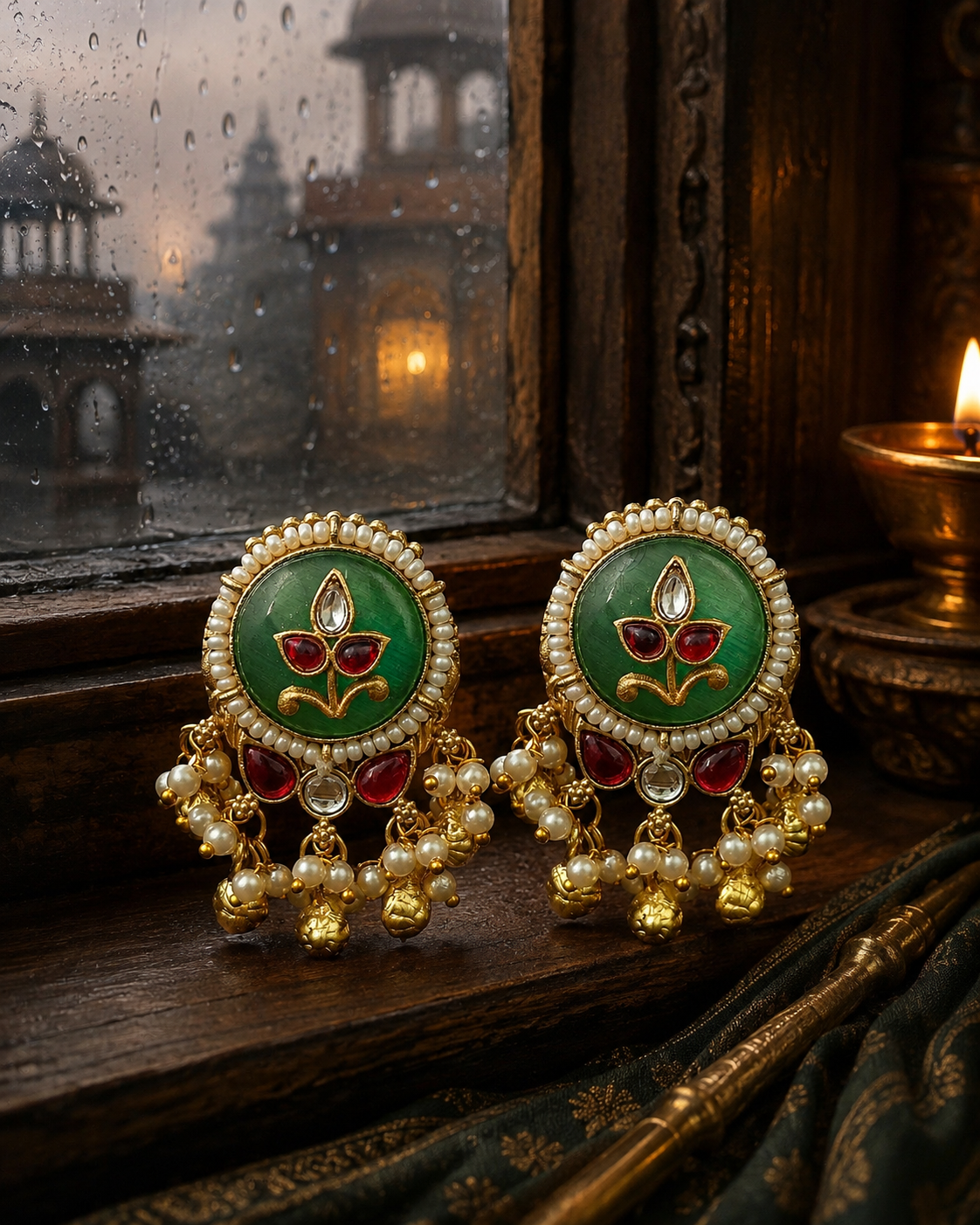 THE GARDEN WORE JEWELS