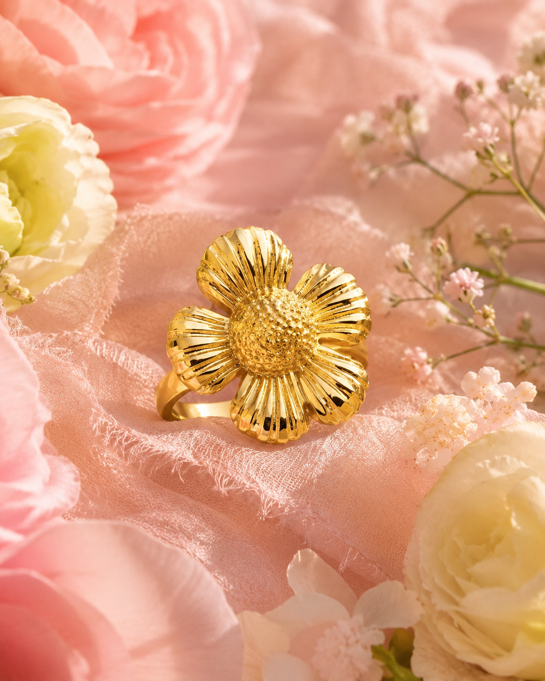 THE FLOWER FOUND GOLD