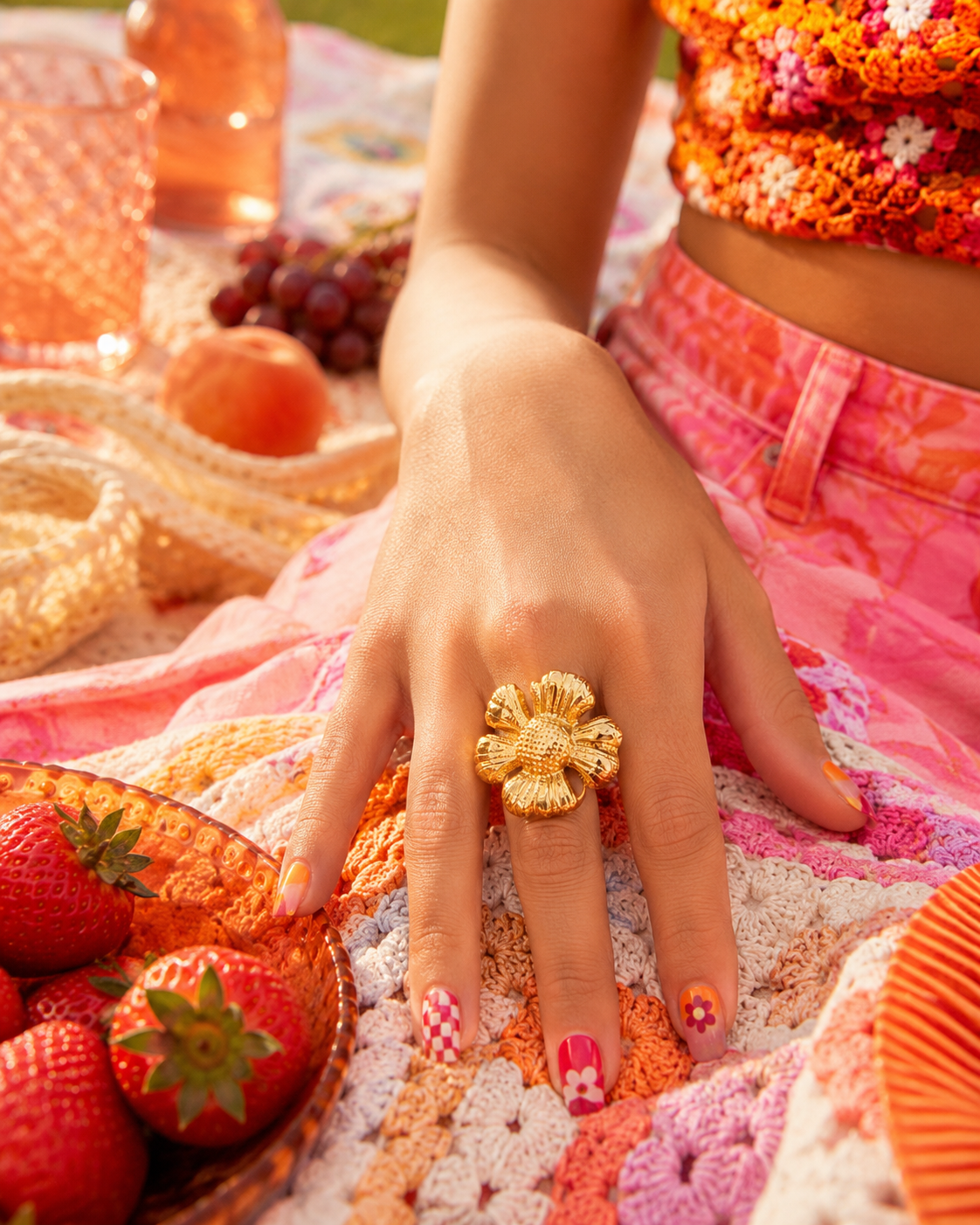 THE FLOWER FOUND GOLD