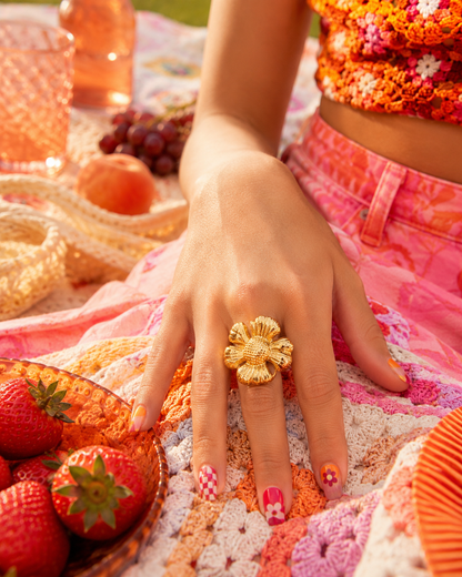 THE FLOWER FOUND GOLD