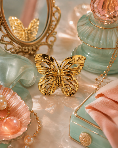THE WINGS CAUGHT GOLD