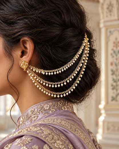 GOLDEN HOUR NEVER ENDED (EAR CHAIN)