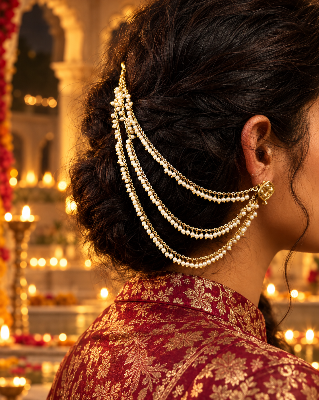 THE STARS GOT TANGLED (EAR CHAIN)