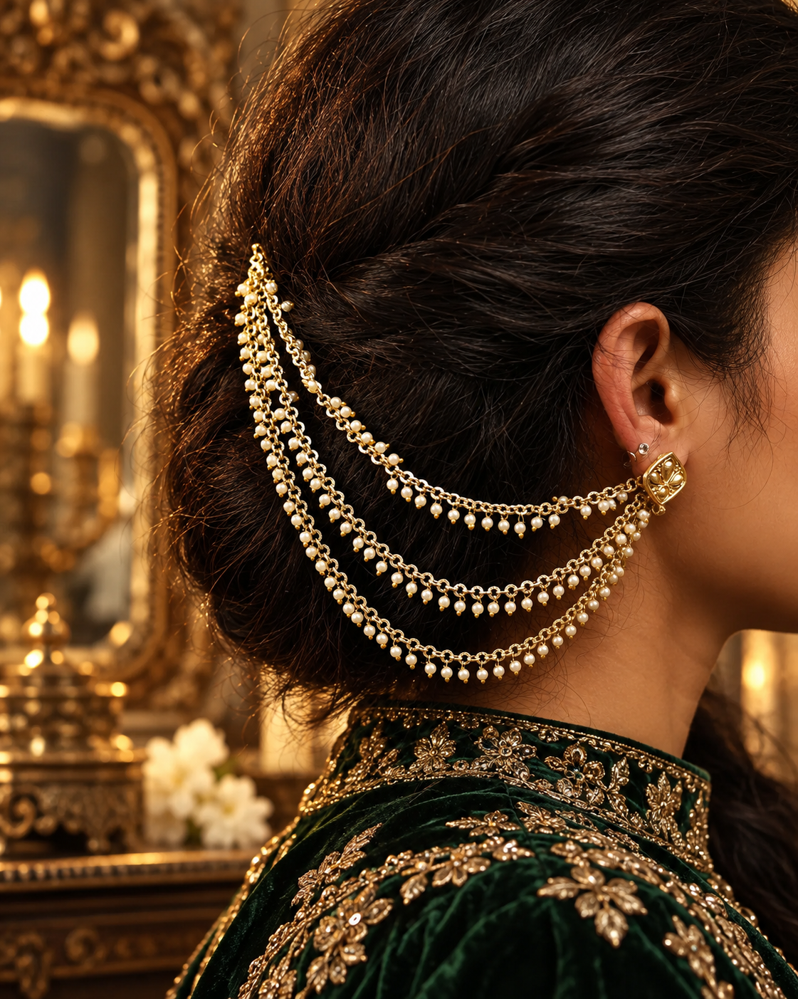 GOLDEN HOUR NEVER ENDED (EAR CHAIN)