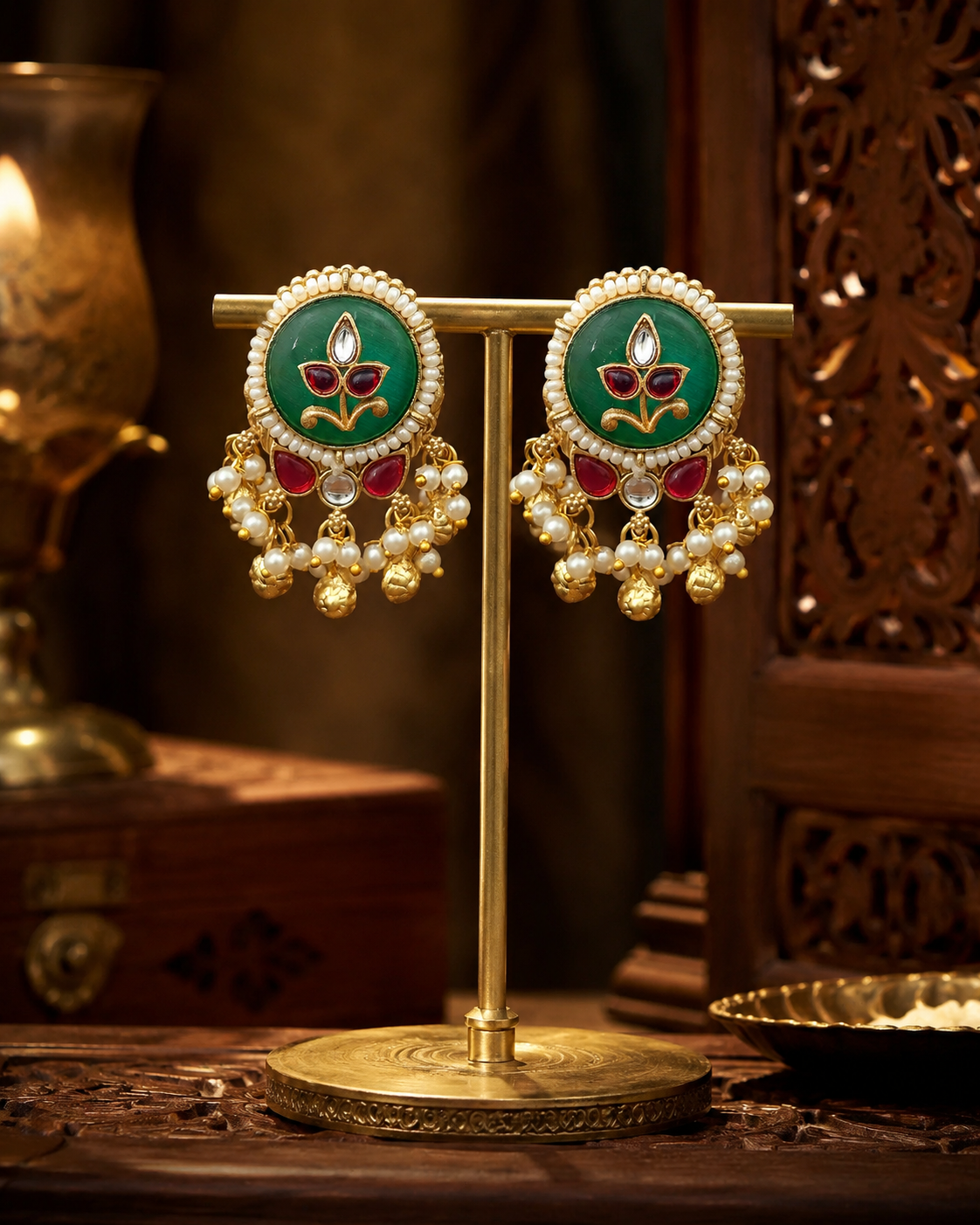 THE GARDEN WORE JEWELS