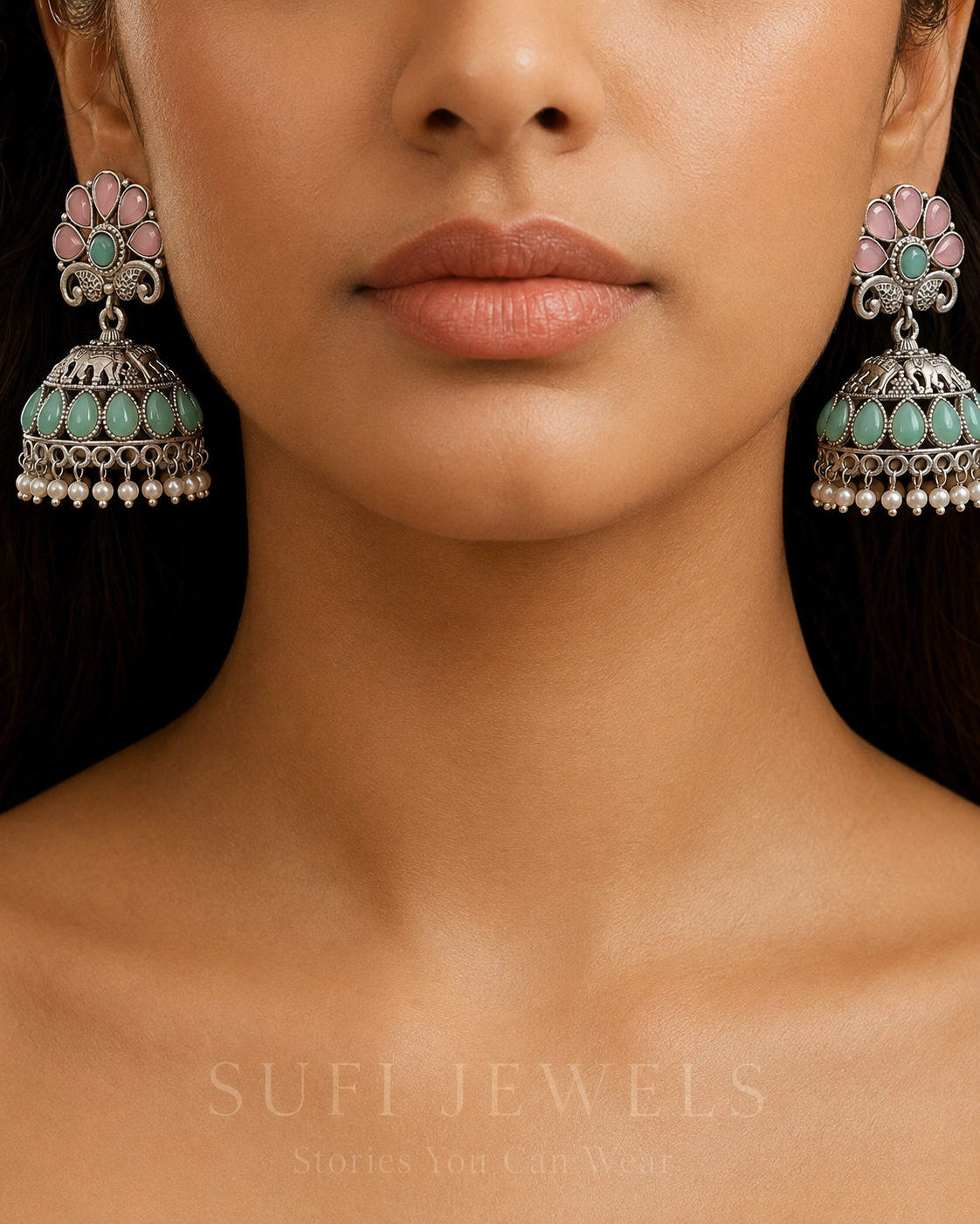 THE GARDEN THAT WAITED (PINK & TURQUOISE)