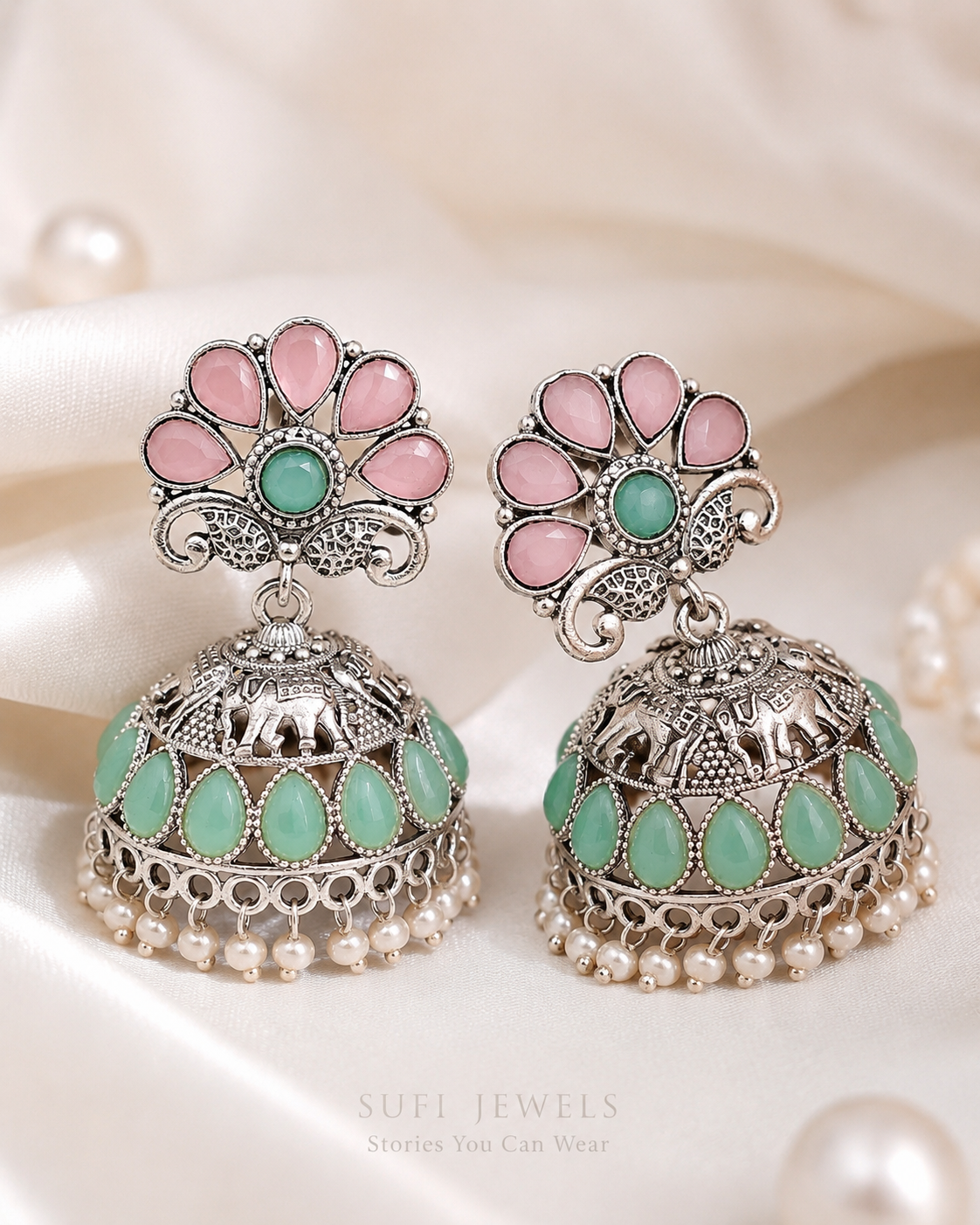 THE GARDEN THAT WAITED (PINK & TURQUOISE)