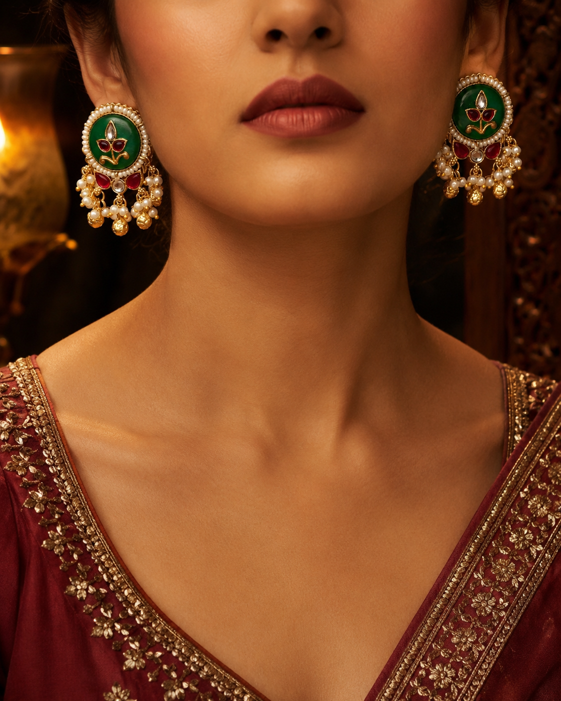 THE GARDEN WORE JEWELS
