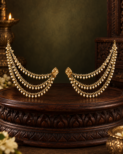 GOLDEN HOUR NEVER ENDED (EAR CHAIN)