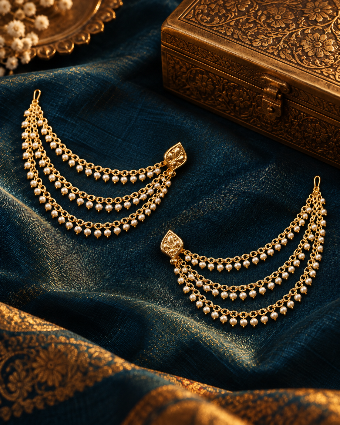 GOLDEN HOUR NEVER ENDED (EAR CHAIN)