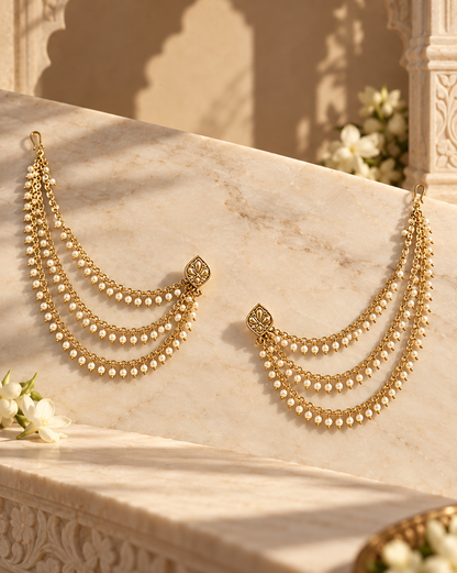 GOLDEN HOUR NEVER ENDED (EAR CHAIN)