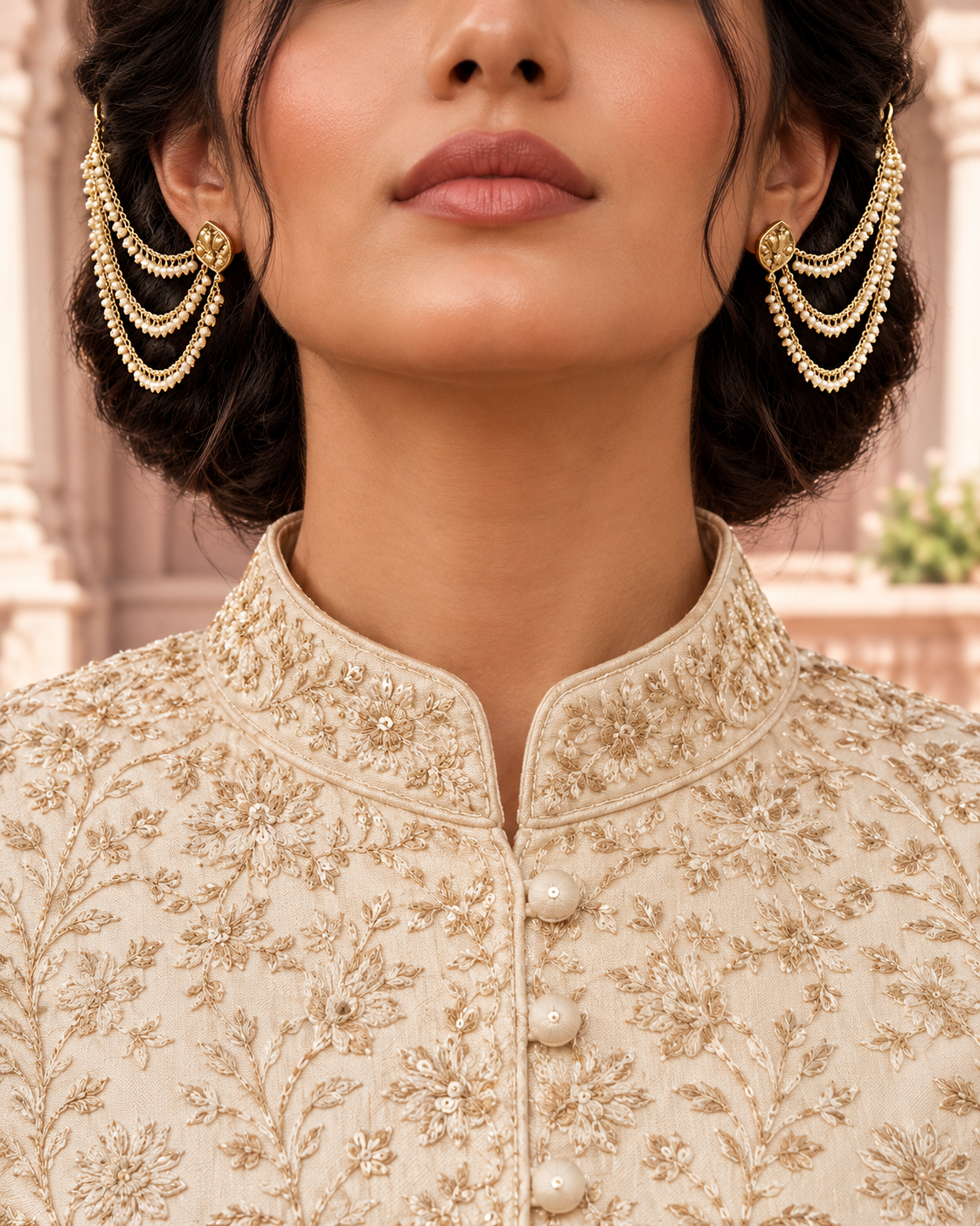 THE STARS GOT TANGLED (EAR CHAIN)