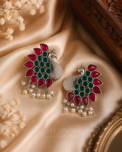 THE PEACOCK FOUND WINGS