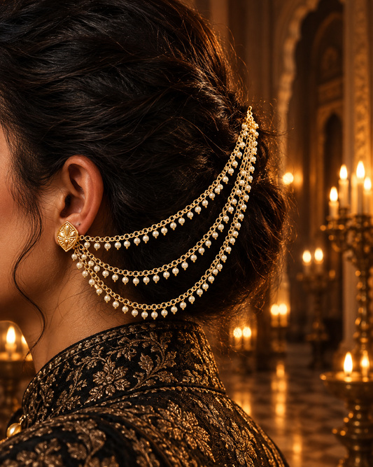 GOLDEN HOUR NEVER ENDED (EAR CHAIN)