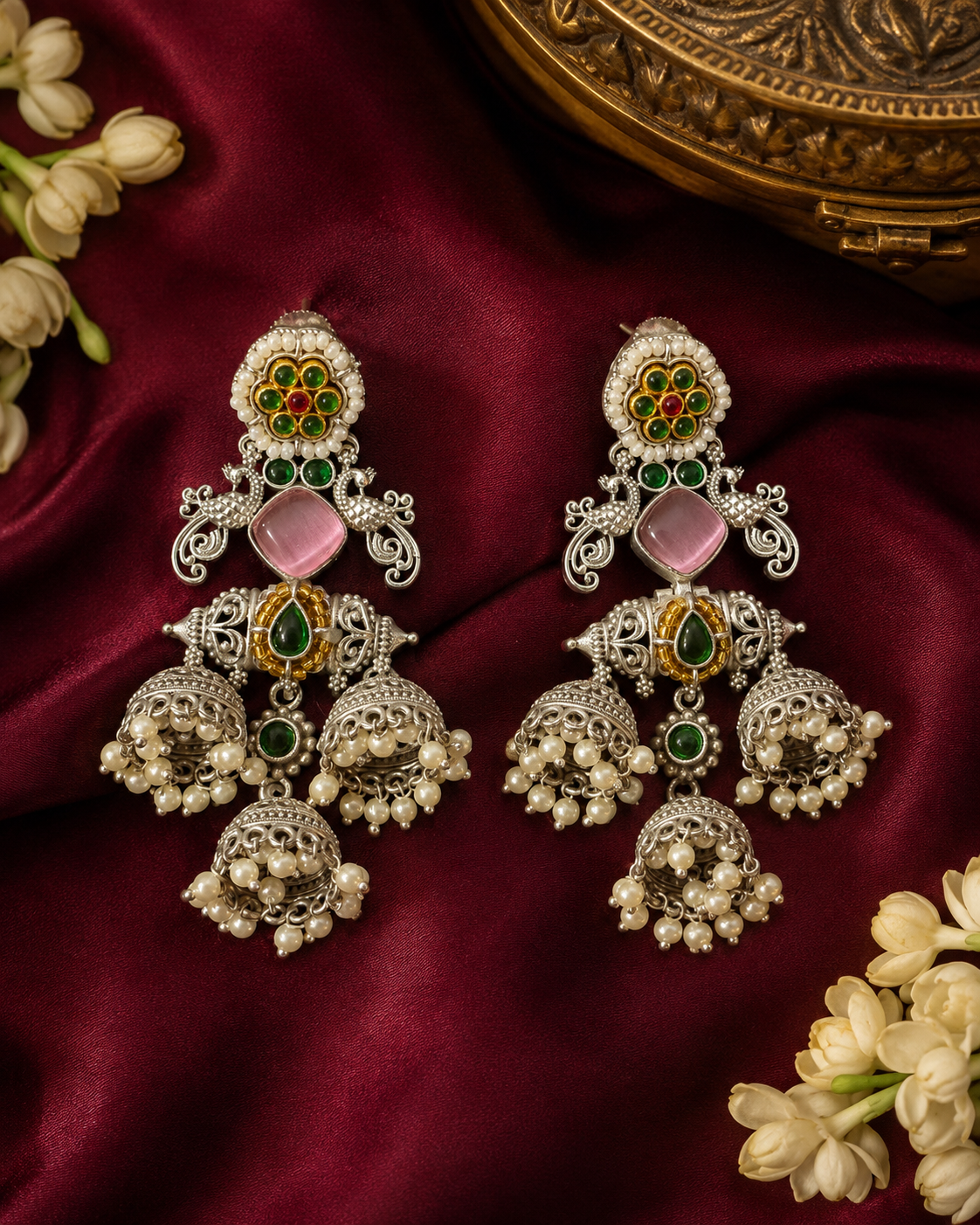 Statement earrings by The House of SUFI.