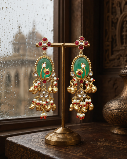 Statement earrings by The House of SUFI.