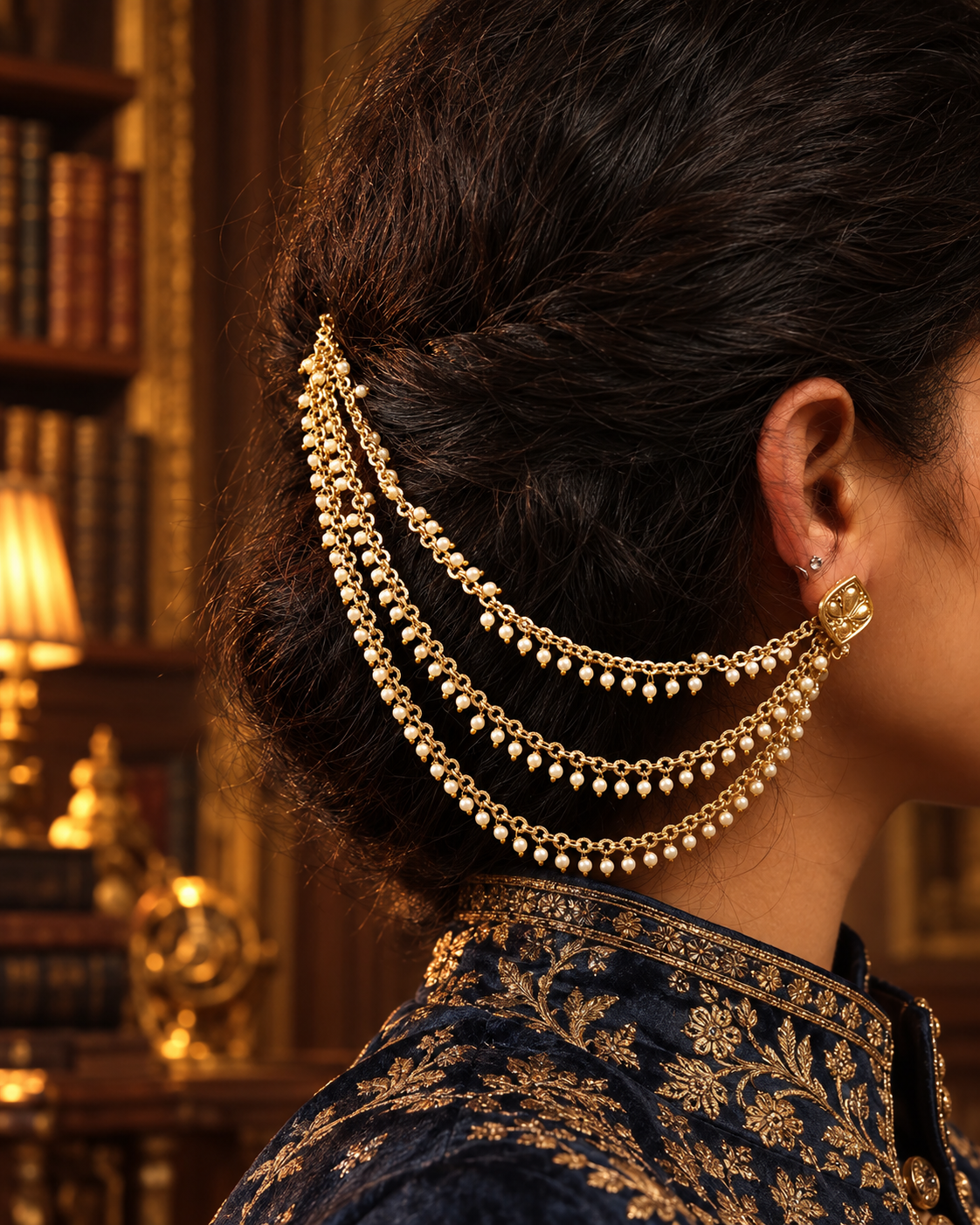 GOLDEN HOUR NEVER ENDED (EAR CHAIN)
