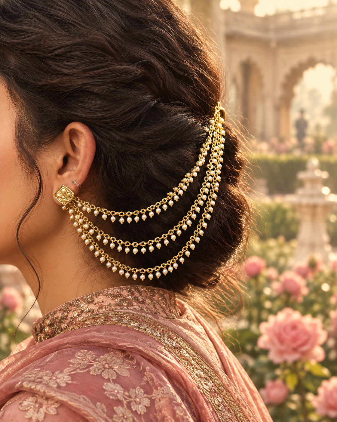 GOLDEN HOUR NEVER ENDED (EAR CHAIN)