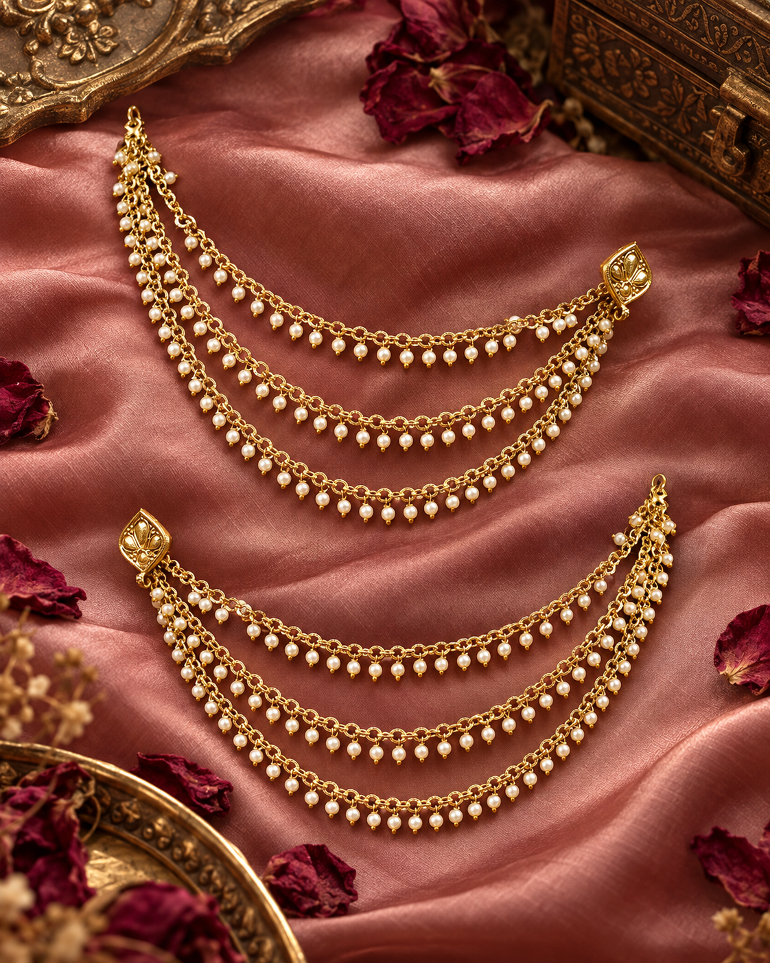 GOLDEN HOUR NEVER ENDED (EAR CHAIN)