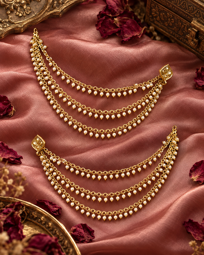 GOLDEN HOUR NEVER ENDED (EAR CHAIN)